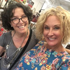 Hanging out at Robins Rack, cutest store in Boca.